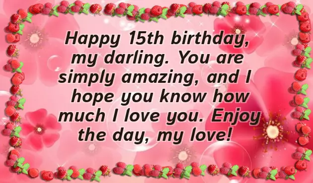 Happy 15Th Birthday To My Granddaughter Happy 15Th Birthday To My Granddaughter