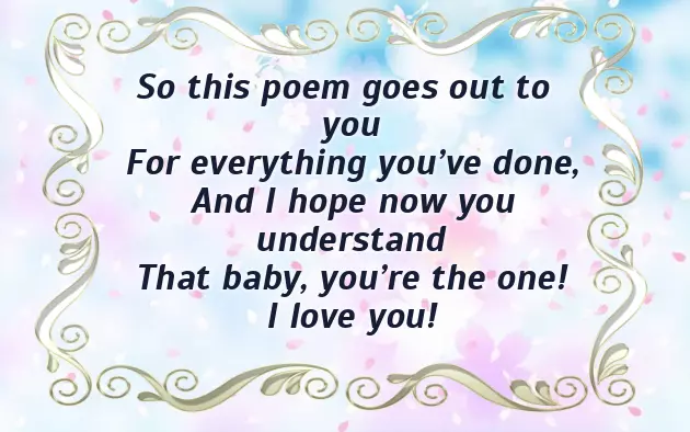 Proposal Poems For Him