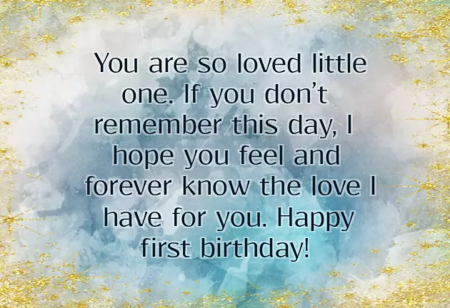 Birthday Wishes For First Baby Girl