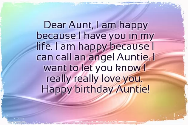 Happy Blessed Birthday Auntie Happy Blessed Birthday Auntie