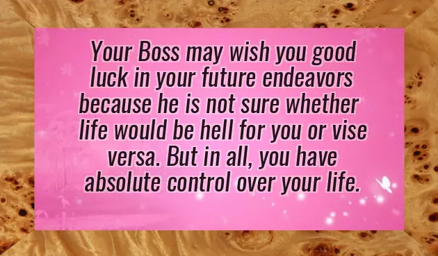 Good Luck For Your Future