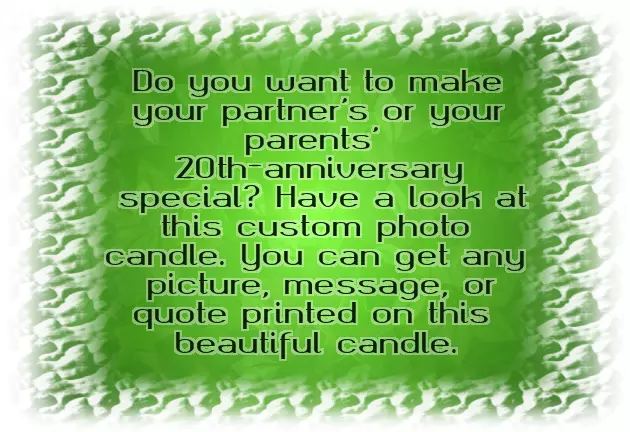 20 Year Anniversary Gift 20 Year Anniversary Gift