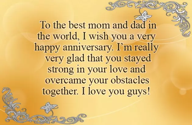 Happy Anniversary Mom And Dad From Daughter Happy Anniversary Mom And Dad From Daughter