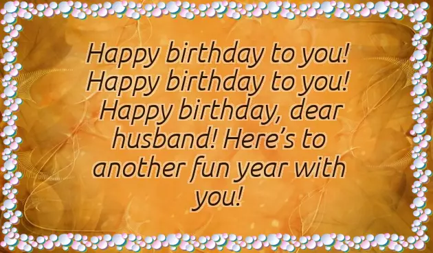 Happy Birthday Husband Wishes Funny