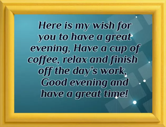 Good Evening Whatsapp Good Evening Whatsapp