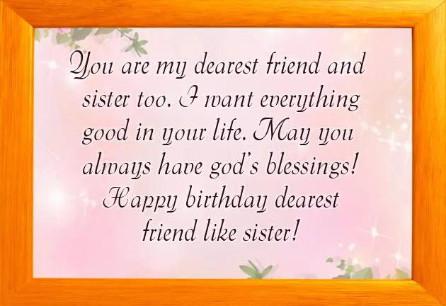 Birthday Greetings For A Friend Like A Sister Birthday Greetings For A Friend Like A Sister