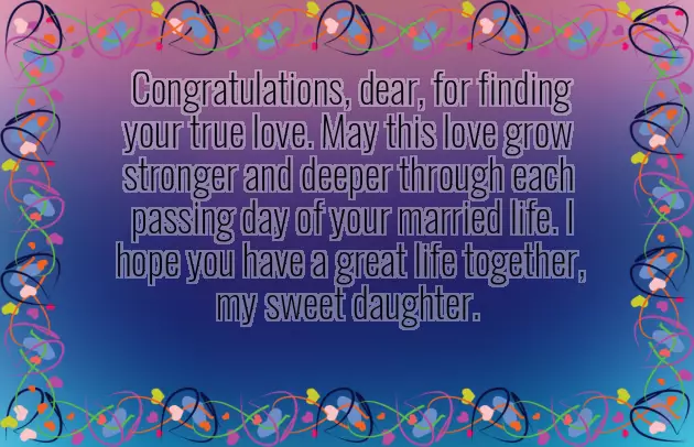 Wishes To Parents On Daughter Wishes To Parents On Daughter