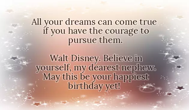 Birthday Sentiments For Nephew