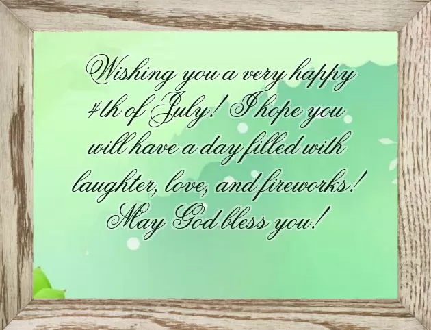 Fourth Of July Wishes