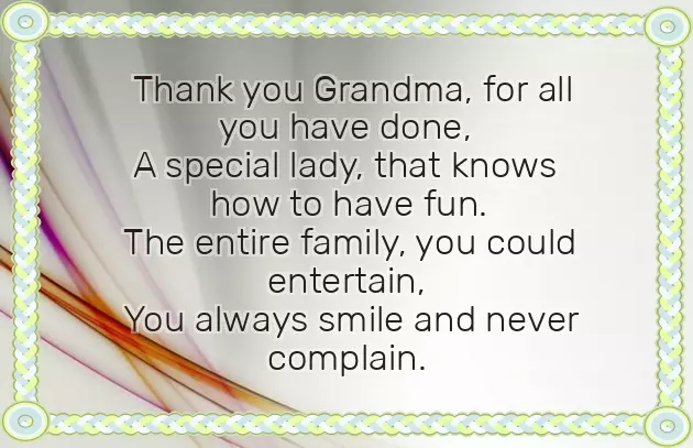 Short Poems For Grandma Short Poems For Grandma