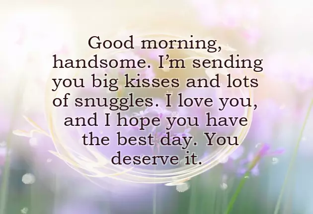 Morning Message To Your Boyfriend