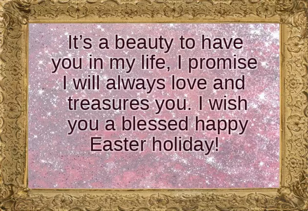 Easter Message To My Love