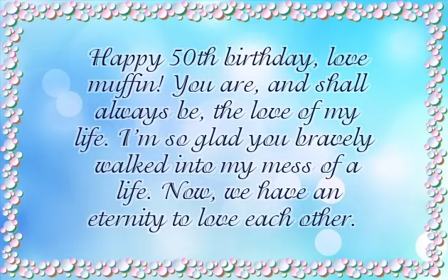 Funny Birthday Wishes For 50 Year Old Man
