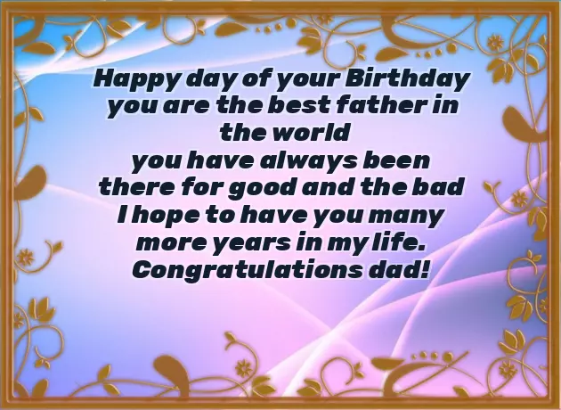 Birthday Quotes On Dad Birthday Quotes On Dad