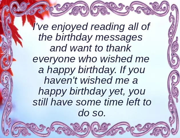 Thank You Guys For Wishing Me A Happy Birthday Thank You Guys For Wishing Me A Happy Birthday