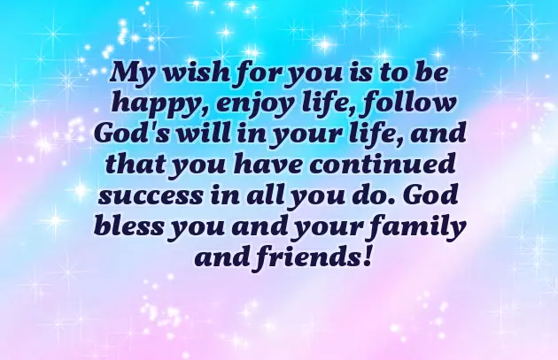 Birthday Wishes To Man Of God