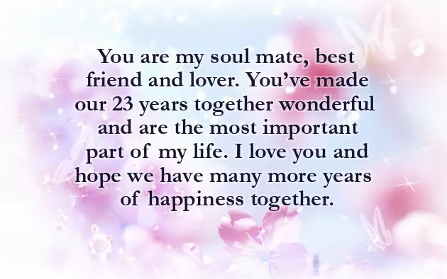 Happy 23Rd Wedding Anniversary Wishes Happy 23Rd Wedding Anniversary Wishes