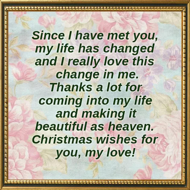 Christmas Greetings For Boyfriend