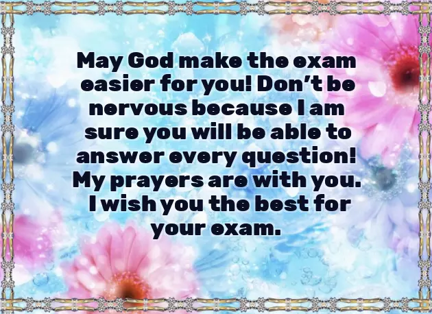 Best Wishes For Good Result In Exam