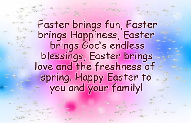 Easter Wishes And Blessings