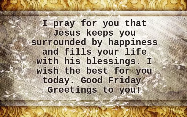 Easter Good Friday Wishes Easter Good Friday Wishes