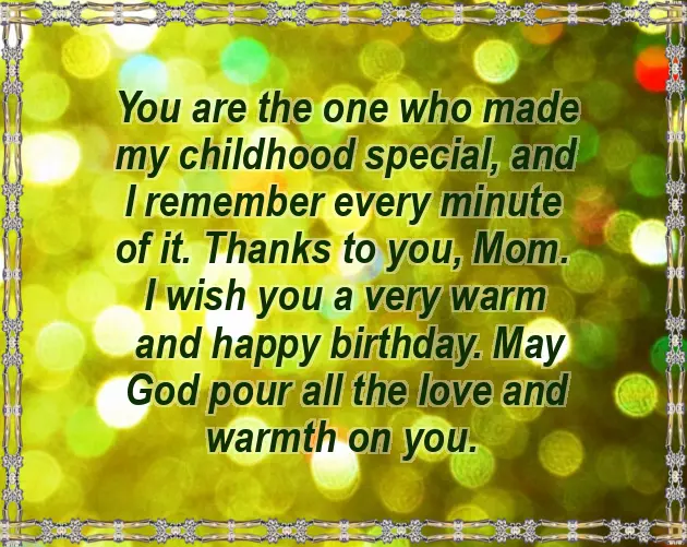 Birthday Wishes Mom To Son