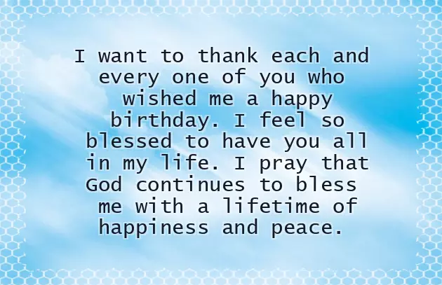 Thank U Message For My Birthday Greetings Thank U Message For My Birthday Greetings