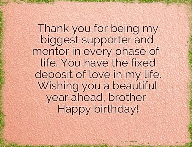 Happy Birthday Thought For Brother Happy Birthday Thought For Brother