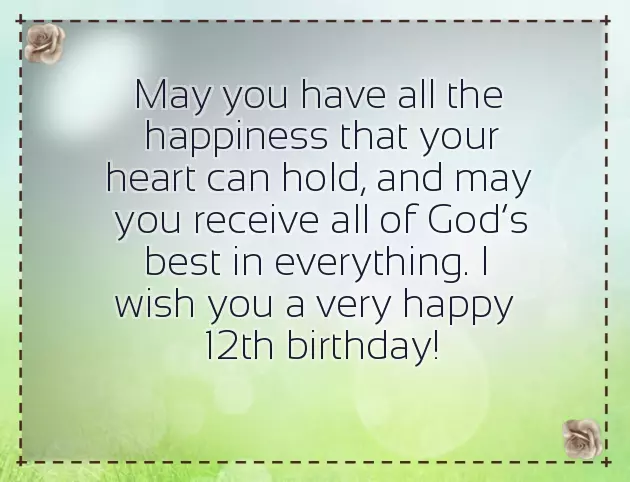 Birthday Wishes For 12 Year Daughter Birthday Wishes For 12 Year Daughter
