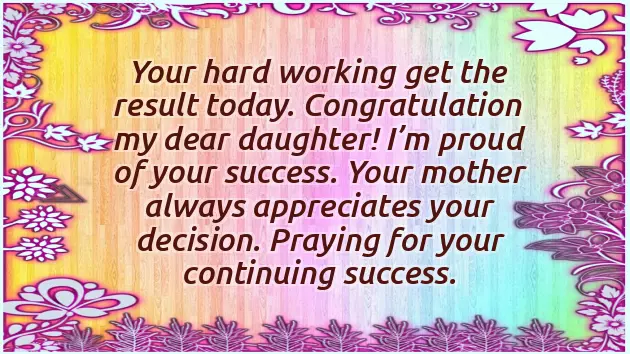 Congratulations On Daughter