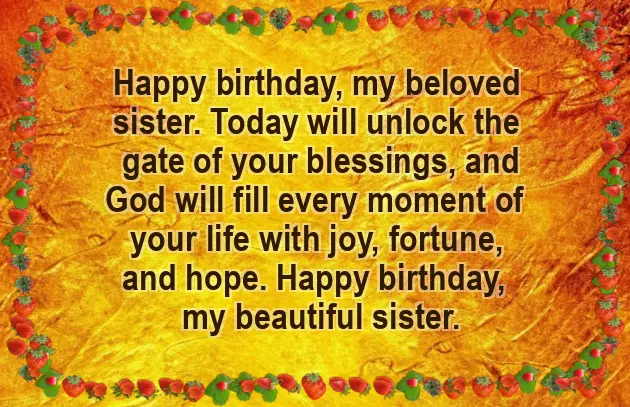 Birthday Wishes For My Sweet Sister Birthday Wishes For My Sweet Sister