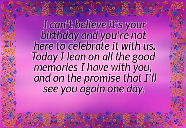 Happy Bday To A Good Friend