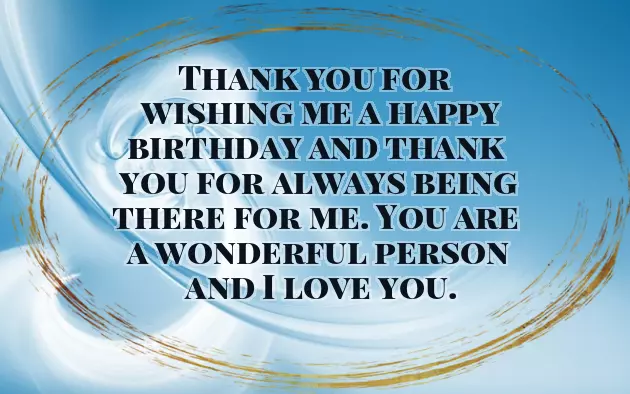 Thanks Message For Birthday Wishes Thanks Message For Birthday Wishes
