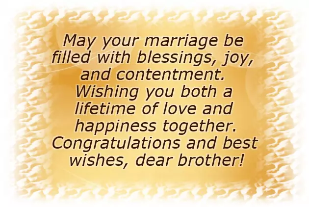 Best Wishes For New Marriage Life