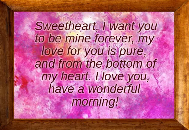 Good Morning Message To A New Girlfriend Good Morning Message To A New Girlfriend