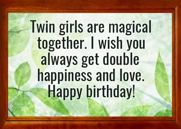 Congratulations Twin Girls Congratulations Twin Girls
