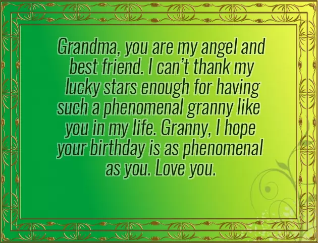 Happy Birthday Grandma Message Happy Birthday Grandma Message