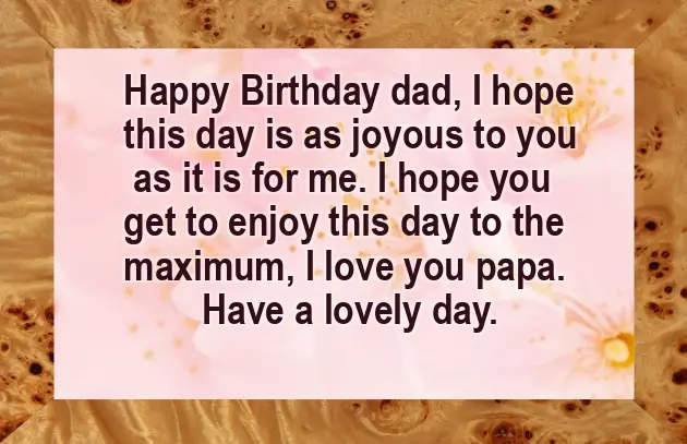 Papa Bday Quotes