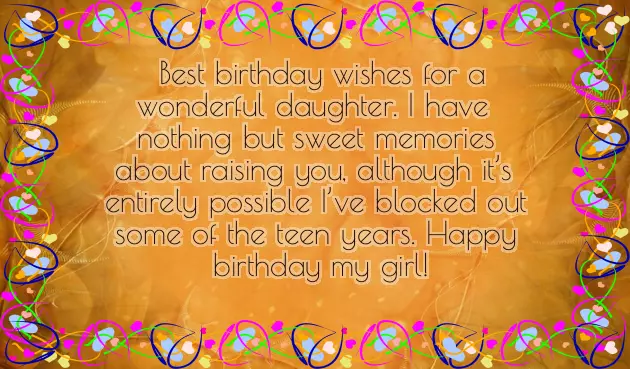 Daughter 7Th Birthday Wishes