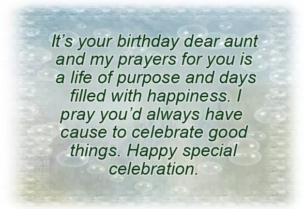 Happy Birthday Sweet Aunt