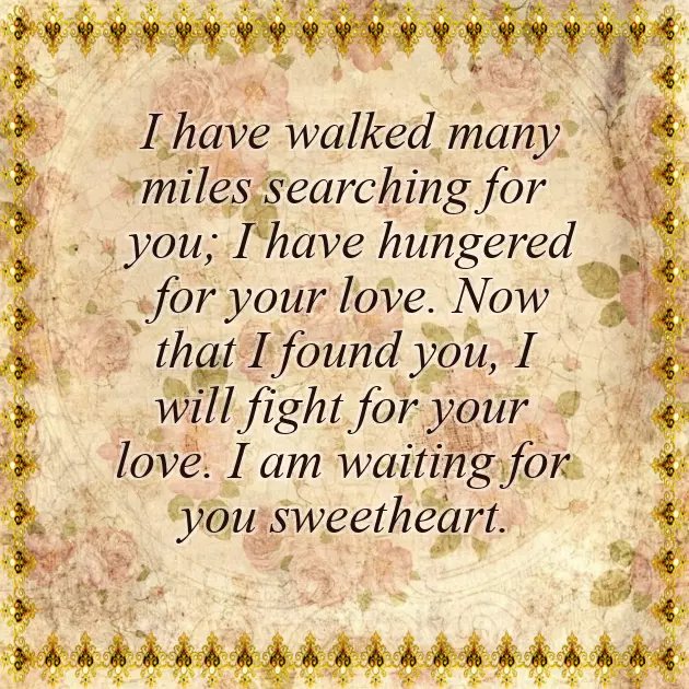 Waiting For You Poem Waiting For You Poem