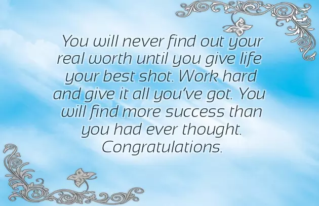 Congrats Good Job Congrats Good Job