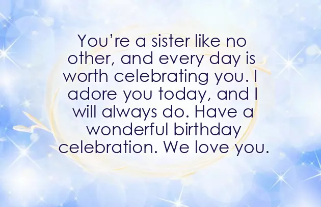 Sister Birthday Wishes Thoughts Sister Birthday Wishes Thoughts