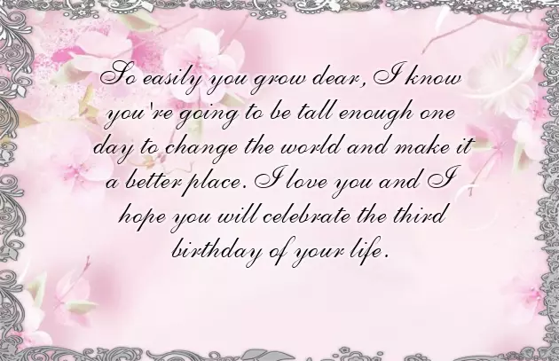 Birthday Wishes For 3 Years Baby Boy Birthday Wishes For 3 Years Baby Boy