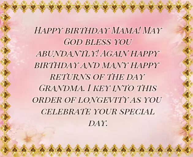 Congratulations For Grandma