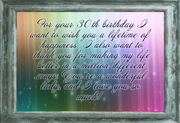 Birthday Wishes For 30 Year Old Daughter Birthday Wishes For 30 Year Old Daughter