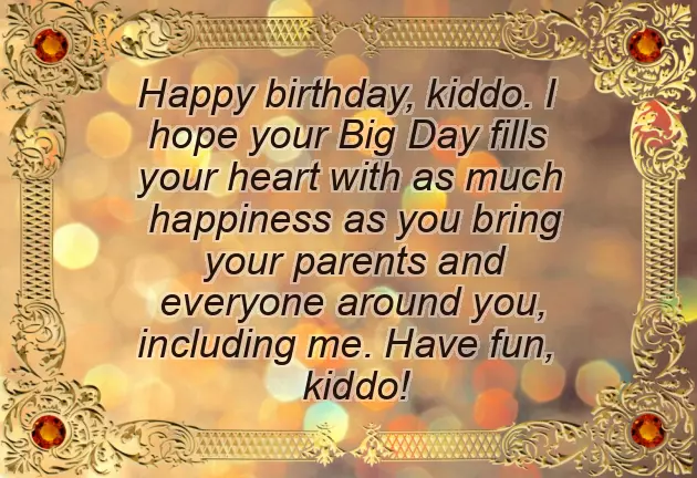 Birthday Quotes For Little Child