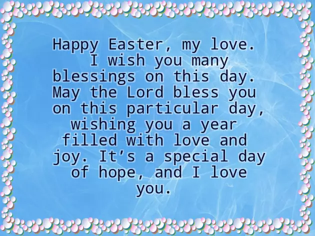 Happy Easter Girlfriend Happy Easter Girlfriend