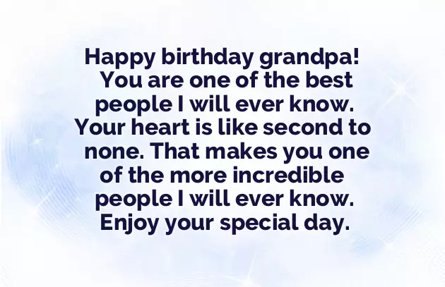 Grandpa Wishes Grandpa Wishes