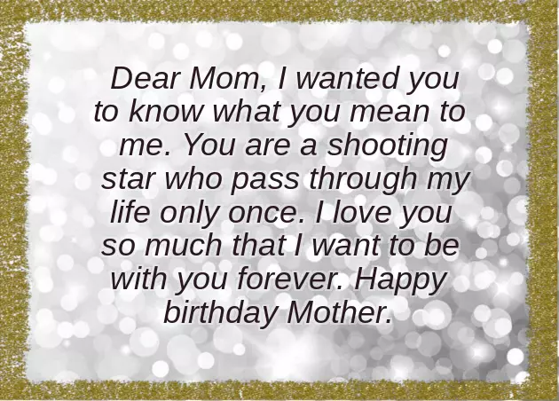Birthday Wish For Mother Birthday Wish For Mother